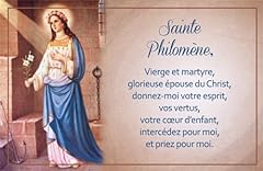 Images sainte philomène d'occasion  Livré partout en France