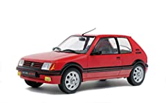 Solido S1801702 Peugeot 205 GTI MK1 1985 - Coche en Miniatura, Escala 1:18, Color Rojo segunda mano  Se entrega en toda España 