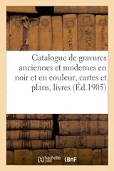 Catalogue gravures anciennes d'occasion  Livré partout en France