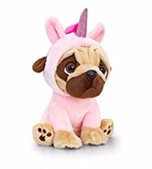 Keel Toys Pugsley 20cm Unicorn Pug Dog, Assorted for sale  Delivered anywhere in UK