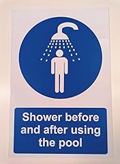 Shower using pool for sale  Delivered anywhere in UK