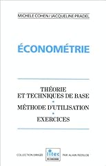 Econométrie théorie techniqu d'occasion  Livré partout en France