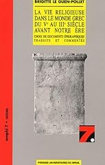 Vie religieuse grec d'occasion  Livré partout en Belgiqu