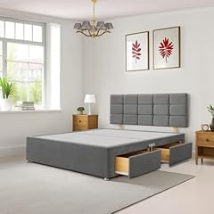 Bedsland grey chenille for sale  Delivered anywhere in UK