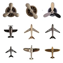 9pcs airplane brooch for sale  Delivered anywhere in USA 