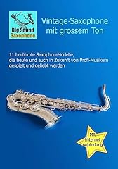 Vintage saxophone grossem gebraucht kaufen  Wird an jeden Ort in Deutschland