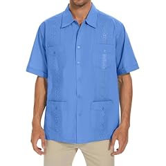 Maxjon men guayabera for sale  Delivered anywhere in USA 