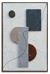 Framed modern relief for sale  Delivered anywhere in USA 