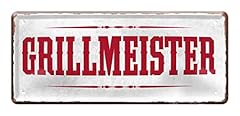 Grillmeister schild grill gebraucht kaufen  Wird an jeden Ort in Deutschland