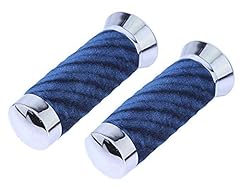 Lowrider Blue Custom Swirl Velour Grips for Bike Handle for sale  Delivered anywhere in USA 