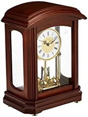 Used, Bulova B1848 Nordale Clock, Walnut Finish for sale  Delivered anywhere in Canada
