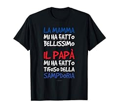 Magliette Uomo Manica Corta Calcio Regalo Tifoso Sampdoria Maglietta usato  Spedito ovunque in Italia 