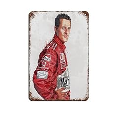 Michael schumacher blechschild gebraucht kaufen  Wird an jeden Ort in Deutschland