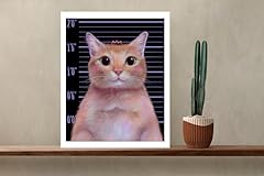 Cat art print for sale  Delivered anywhere in USA 