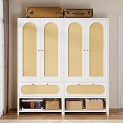 Yitahome rattan wardrobe for sale  Delivered anywhere in USA 