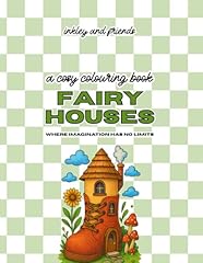 Fairy houses colouring for sale  Delivered anywhere in UK