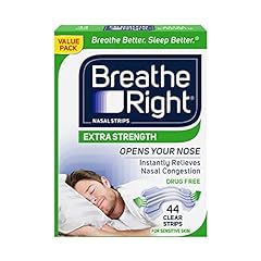 Breathe Right Extra Clear DrugFree Nasal Strips for for sale  Delivered anywhere in USA 