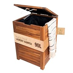 Wooden laundry hamper for sale  Delivered anywhere in USA 