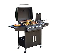 Neo Gas BBQ Grill 4 + 1 Burner Side Stainless Steel for sale  Delivered anywhere in Ireland
