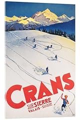 Posterlounge crans montana for sale  Delivered anywhere in UK