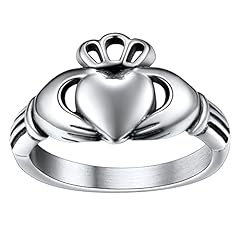 Faithheart claddagh anello usato  Spedito ovunque in Italia 