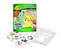 Crayola pokemon sticker for sale  Delivered anywhere in UK