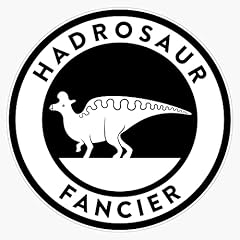 Hadrosaur fancier sticker for sale  Delivered anywhere in USA 