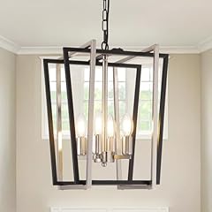 Light silver chandelier for sale  Delivered anywhere in USA 