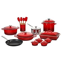 Creuset piece mixed for sale  Delivered anywhere in USA 