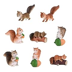 Pcs squirrel figures for sale  Delivered anywhere in USA 