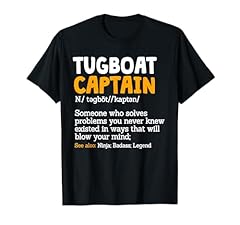 Tugboat captain noun for sale  Delivered anywhere in USA 