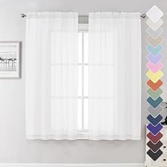 Lecloud white sheer for sale  Delivered anywhere in USA 