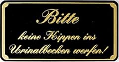 Hinweisschild toilette bitte gebraucht kaufen  Wird an jeden Ort in Deutschland