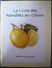 Livre remèdes citron d'occasion  Livré partout en France