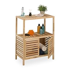 Relaxdays badregal walnussholz gebraucht kaufen  Wird an jeden Ort in Deutschland