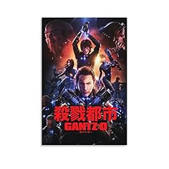 Gantz poster giapponese usato  Spedito ovunque in Italia 
