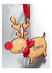 Handmade personalised reindeer for sale  Delivered anywhere in UK