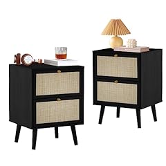 Rattan nightstand set for sale  Delivered anywhere in USA 