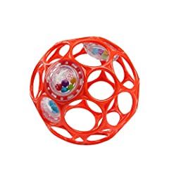 Bright Starts Oball Rattle Easy Grasp Toy, Ages Newborn for sale  Delivered anywhere in Canada