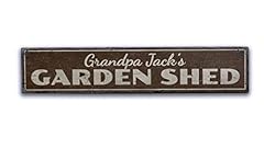 Garden shed sign for sale  Delivered anywhere in USA 