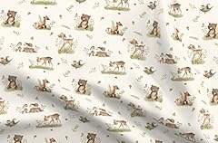 Spoonflower fabric woodland for sale  Delivered anywhere in USA 
