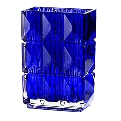 Blue glass vase for sale  Delivered anywhere in USA 