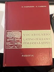 Dizionario latino italiano usato  Spedito ovunque in Italia 