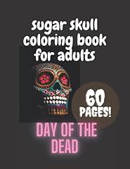 Sugar skull coloring for sale  Delivered anywhere in USA 