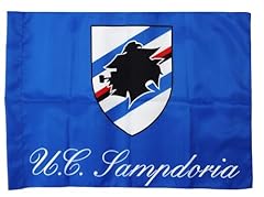 Bandiera sampdoria ufficiale usato  Spedito ovunque in Italia 