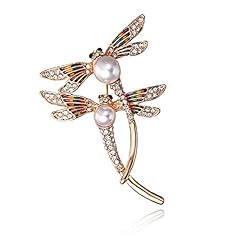 Elegant dragonfly brooch for sale  Delivered anywhere in UK