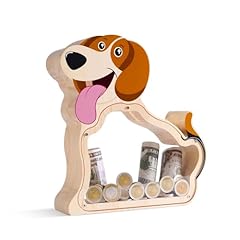 Beagle wooden piggy for sale  Delivered anywhere in USA 