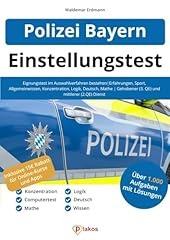 Einstellungstest polizei bayer gebraucht kaufen  Wird an jeden Ort in Deutschland