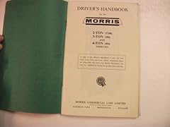 Driver handbook morris for sale  Delivered anywhere in UK