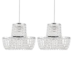 Pair clear jewelled for sale  Delivered anywhere in UK